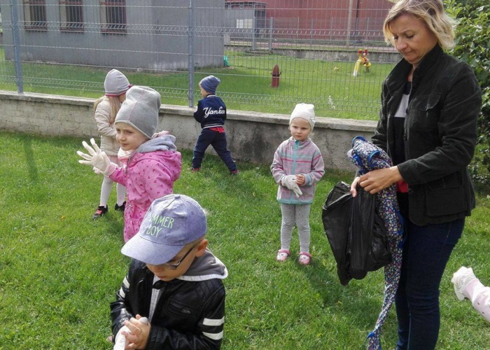 Przedszkole Pszczółka, przedszkole Lublin - Pszczółki sprzątają świat