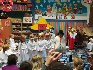 Przedszkole Pszczółka w Lublinie, występy dzieci na jasełkach
